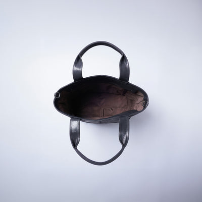 <LEZALI>  Moss A4 Tote / Black