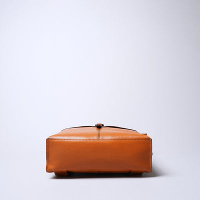 <Laisser Faire> Search Vegetable Tanned Combination Back Pack / Black