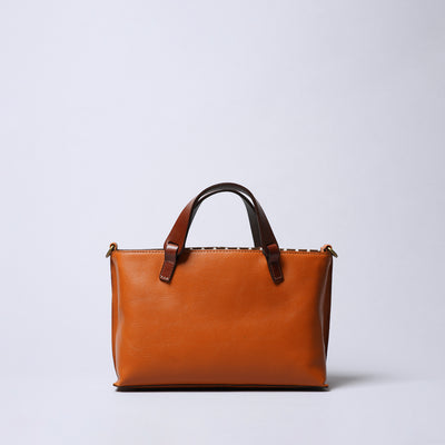 <Laisser Faire> Search Vegetable Tanned Combination 2 Way Shoulder Bag / Black
