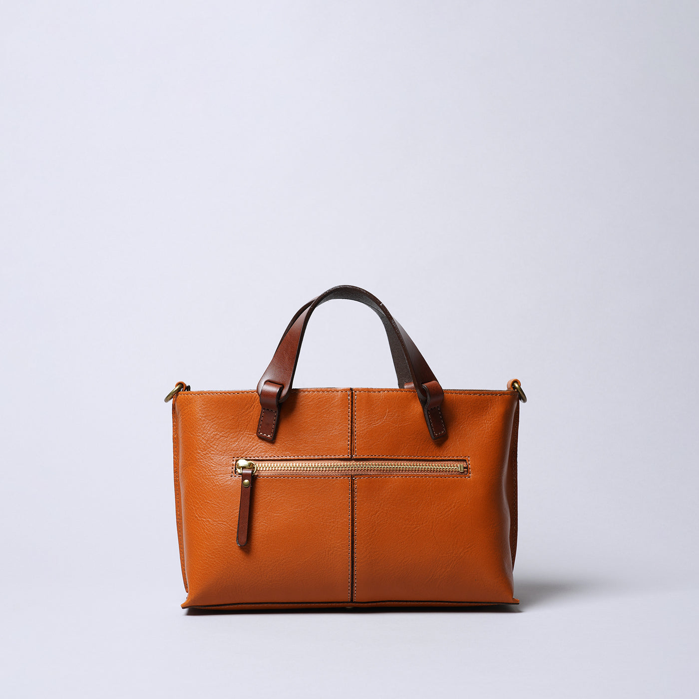 <Laisser Faire> Search Vegetable Tanned Combination 2 Way Shoulder Bag / Camel