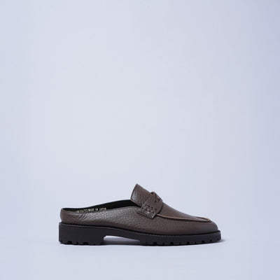 <Liberato>  Tatami Loafer Slipper / Dark Brown