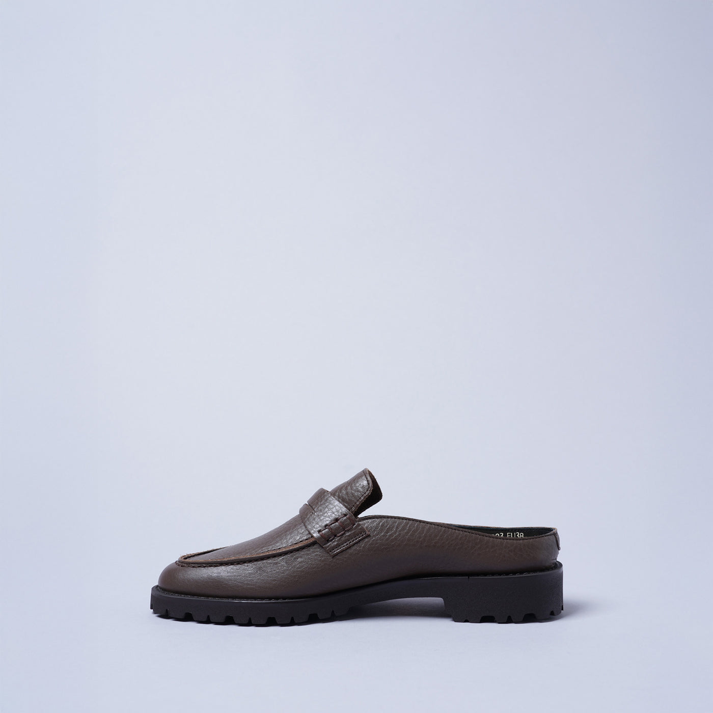 <Liberato>  Tatami Loafer Slipper / Dark Brown