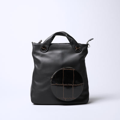 <REAL MIND BL> Apollon 3 Way Back Pack / Black