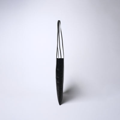 ＜レン＞フラッグトート/ブラック