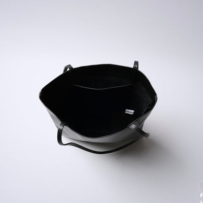 ＜レン＞フラッグトート/ブラック