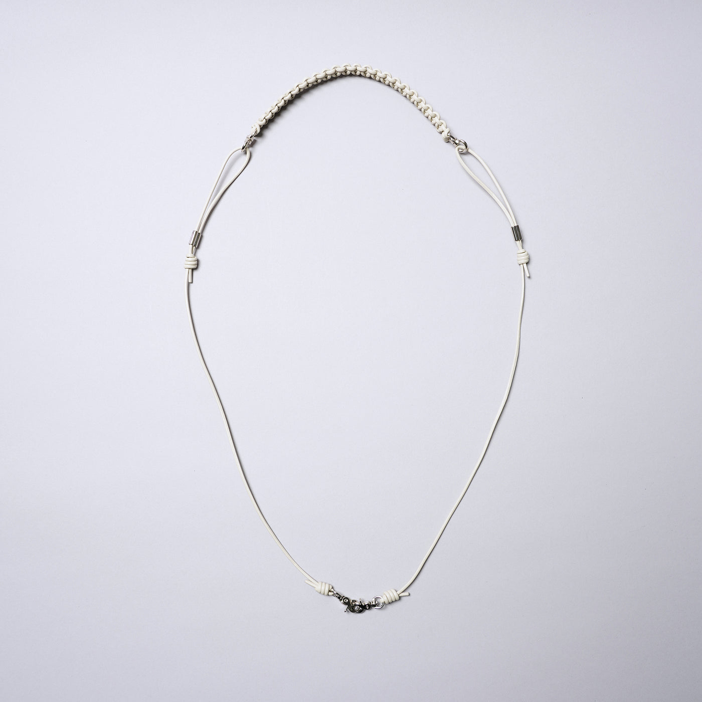 <SENTI FLATTER THE SENSES> Leather Blade Multi Strap / Black