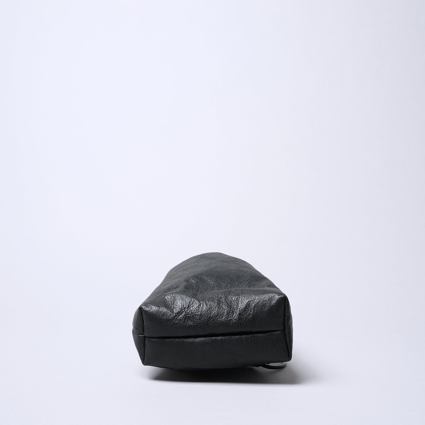 超輕量Dyneema皮革 抽繩束口包 M/黑色