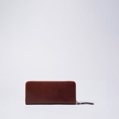 <SLOW> herbie -new round long wallet-/Oak