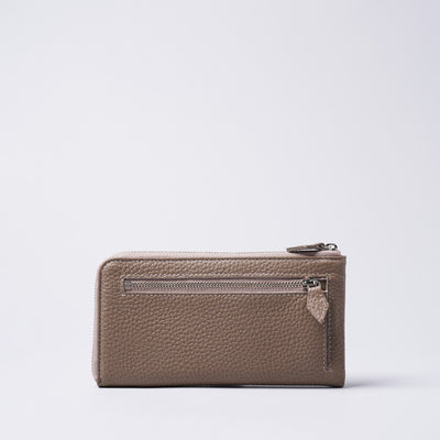 <Nomura Seisakusho> L Zipper Long Wallet / Taupe