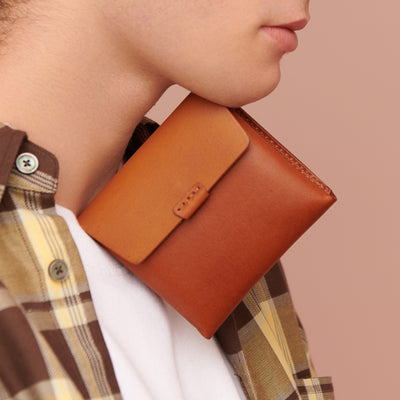 <URUKUST> Bifold Wallet / Brown