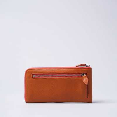 <Nomura Seisakusho> L Zipper Long Wallet (Tochigi Leather) / Brown