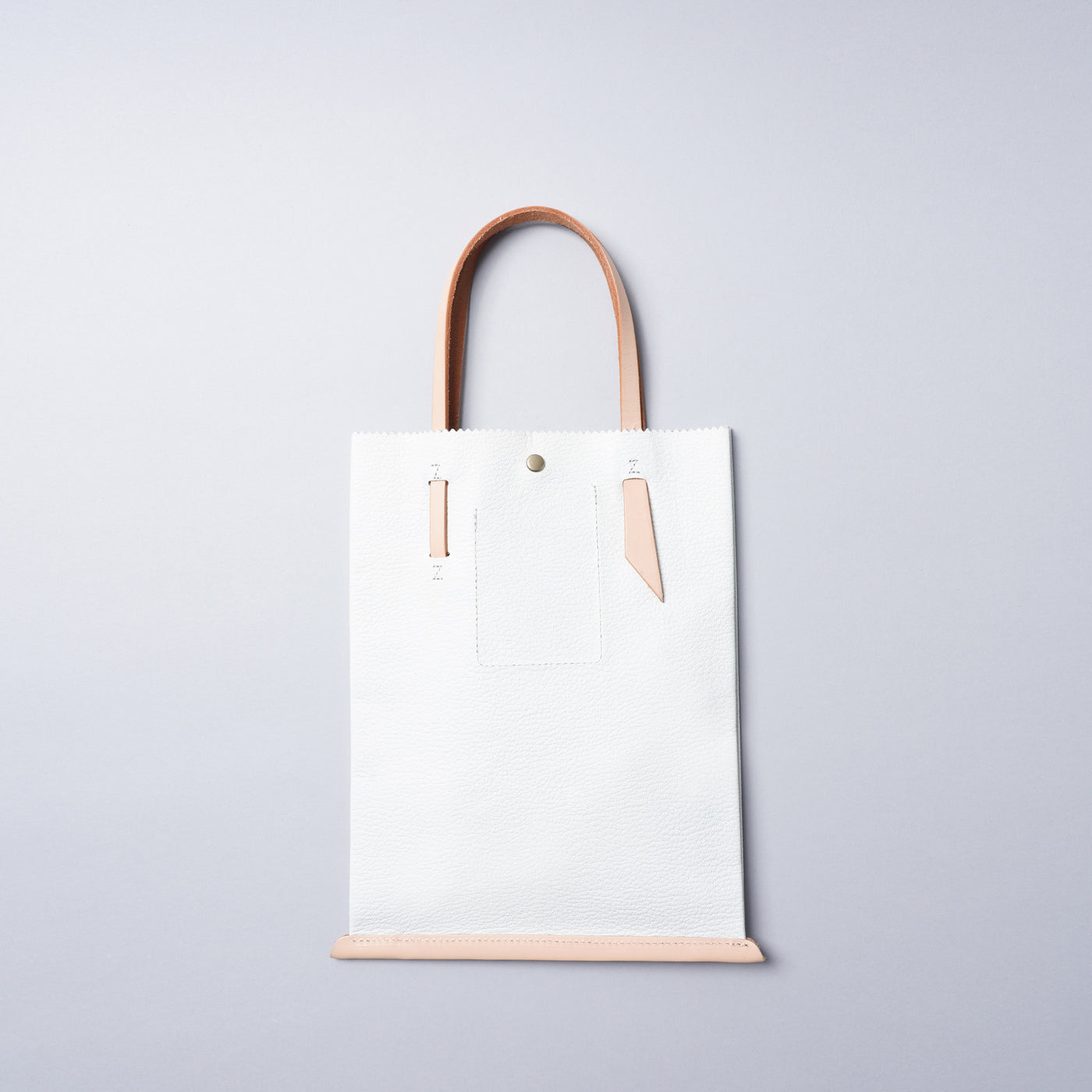 ＜jidai＞ Upcycle Leather Tote (M) / Black