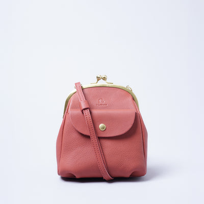 ＜キソラ＞口金タテショルダー/オレンジ