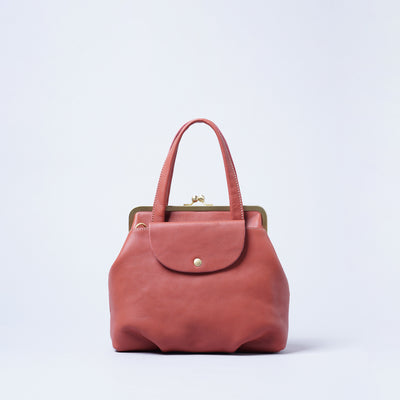 ＜kissora＞Tommy 口金迷你托特包&斜背包/黑色