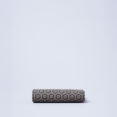 <kissora> Kotoinden Kiss Lock Half Wallet / Small Cherry Blossoms PNK