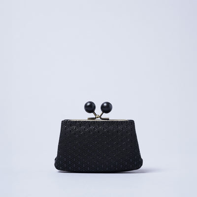 <kissora> Kotoinden Kiss Lock Mini Wallet / Small Cherry Blossoms PNK