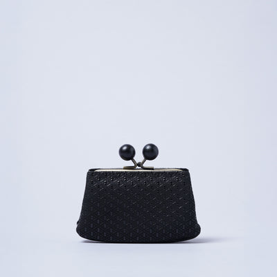 <kissora> Kotoinden Kiss Lock Mini Wallet / Small Cherry Blossoms PNK