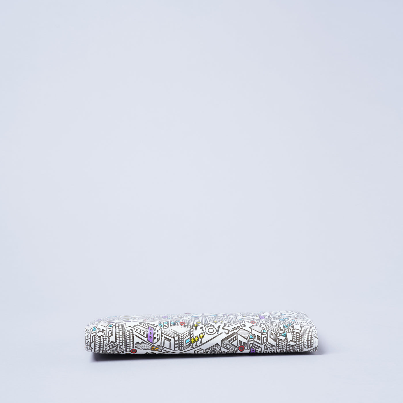 <kissora> Yuzen Bunko Kiss Lock Long Wallet / TOKYO (White)