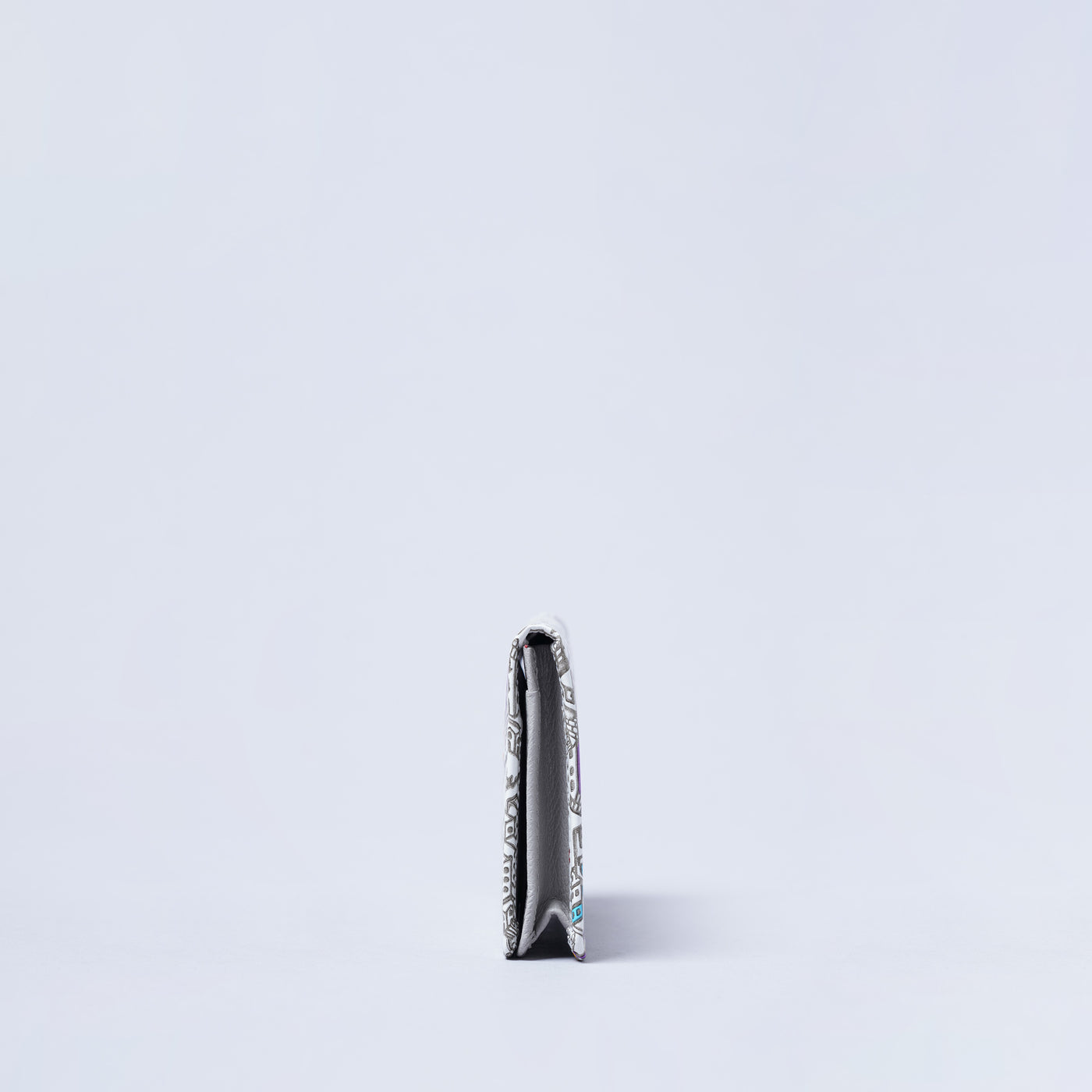 ＜キソラ＞友禅文庫 名刺入れ/TOKYO (ホワイト)