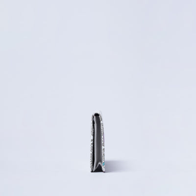 ＜キソラ＞友禅文庫 名刺入れ/TOKYO (ホワイト)