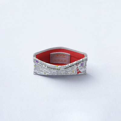 <kissora> Yuzen Bunko Pass Case / TOKYO (White)