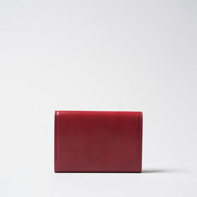 <mic> Business Card Holder with Gusset / Wine