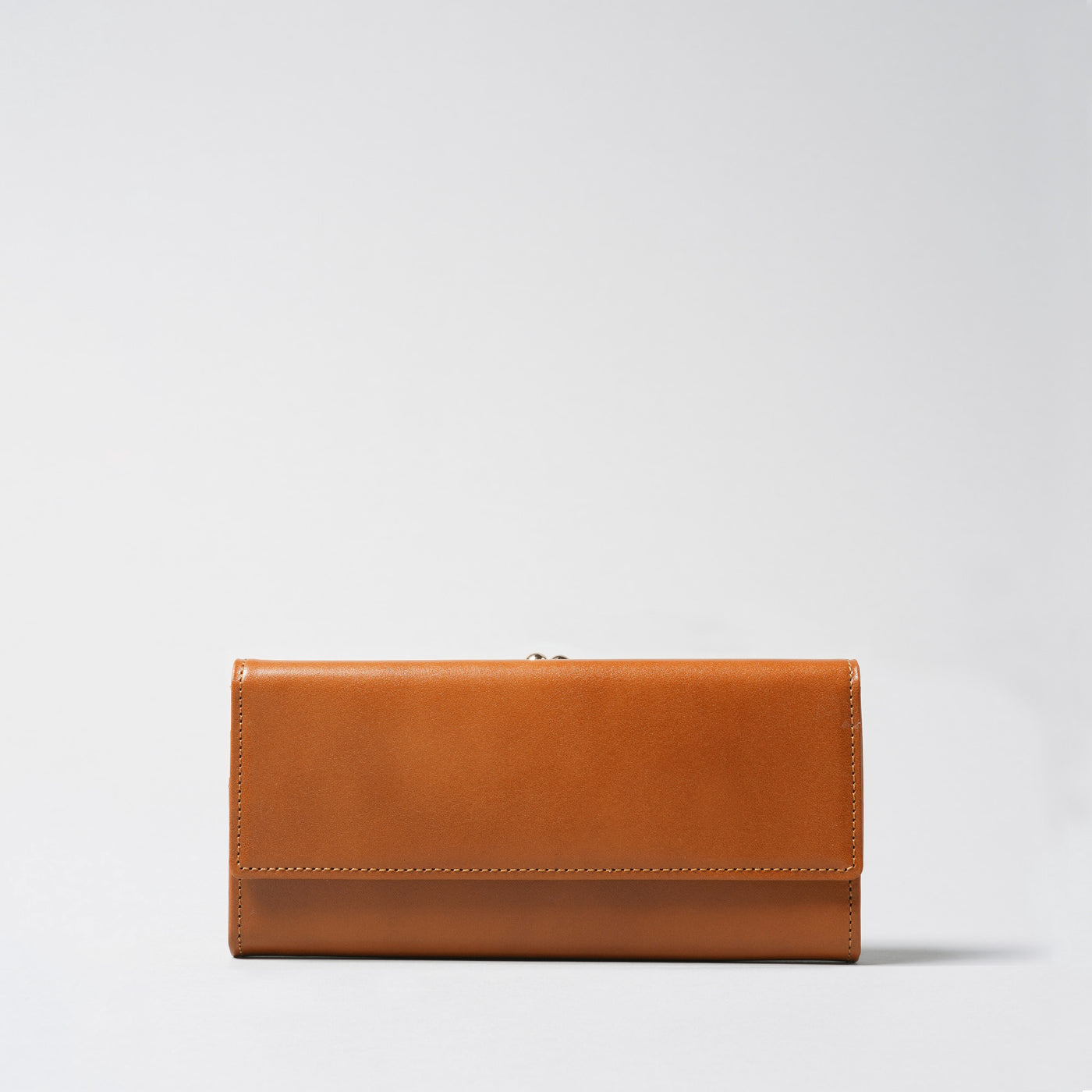 <mic> Kiss Lock Long Wallet / Camel