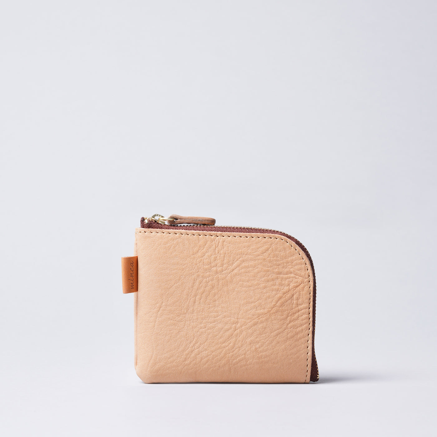 <minca> L Zip Wallet Small 02 / Tan