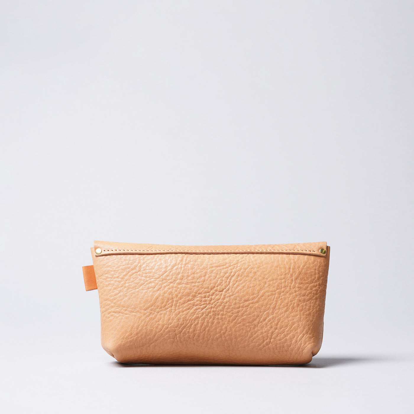 <minca> Leather Pouch 02/ M / Red