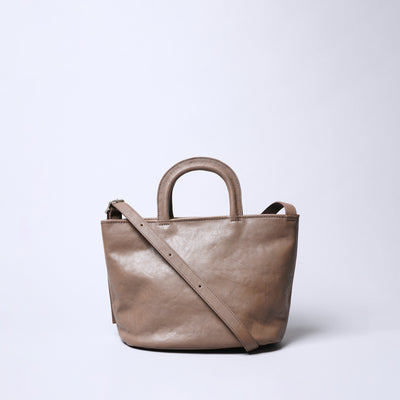 <numeri> Lunch Bucket Tote Bag / Light Grey