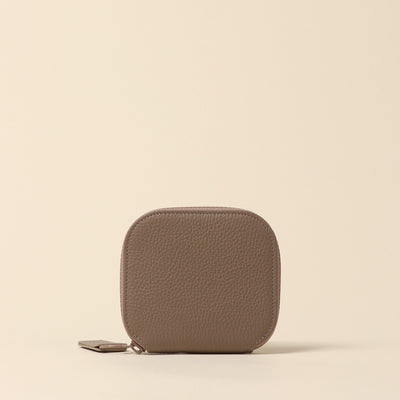 <itten-itten > Round Mini Wallet / Terracotta