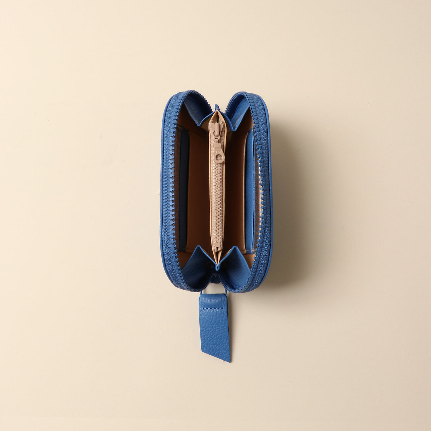 ＜itten-itten＞ Medium Wallet / 藍色