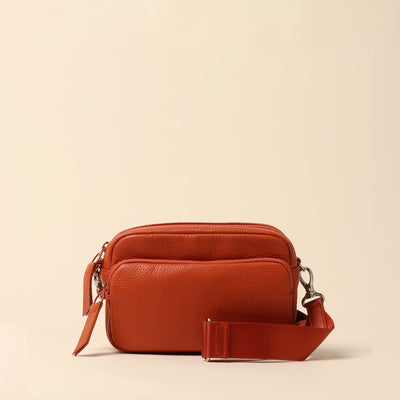 <itten-itten> Leather mini shoulder bag, pistachio
