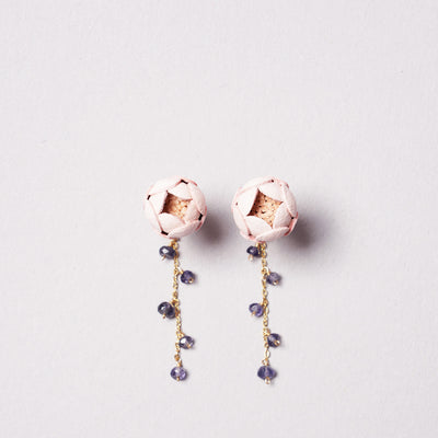 <Selieu>Ichirin Pierced Earrings/Rose
