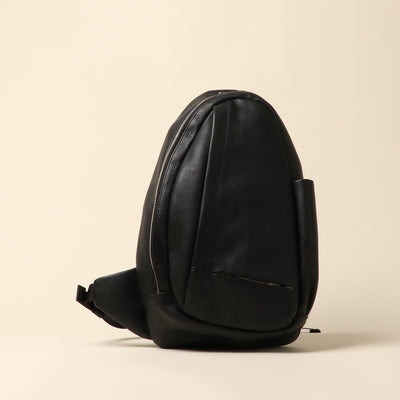 <Wild Swans> One shoulder bag, black