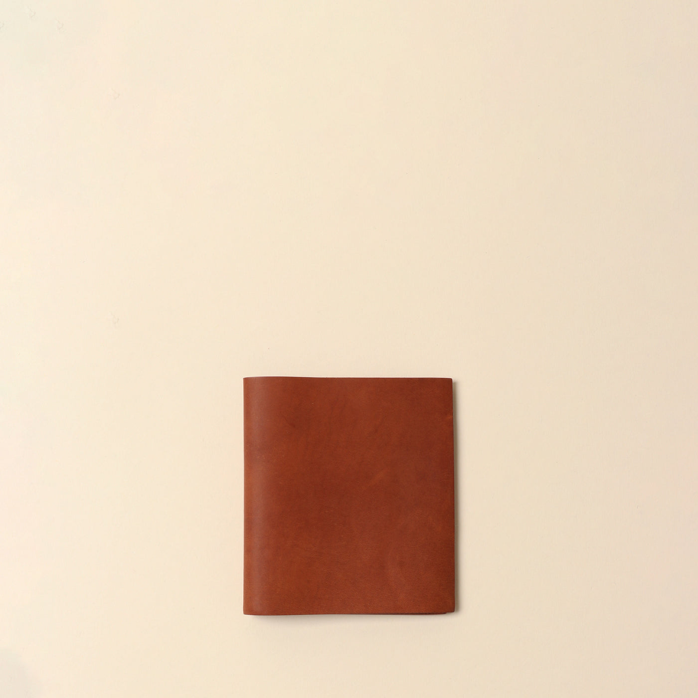 ＜Mojakawa> saba half Bifold wallet / brown